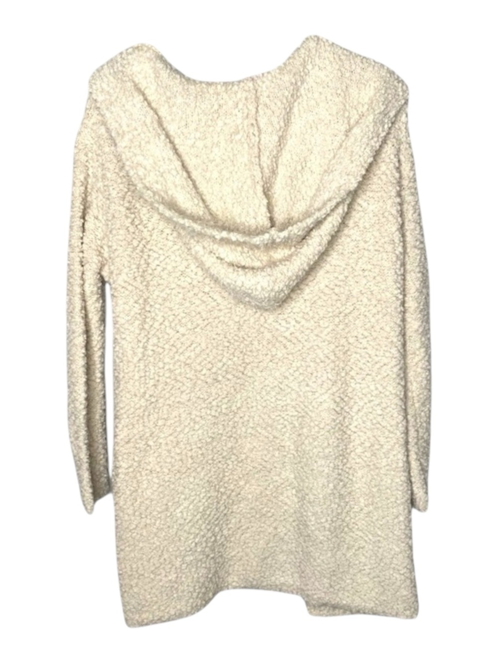 new Young Fabulous Broke ❃ Wylie Fuzzy Hoodie Cardigan Sweater Teddy Coat ❃ M L - Picture 12 of 16
